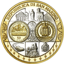 San Marino, Medal, Euro, Europa, MS(65-70), Silver