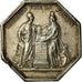Frankrijk, Medaille, Banque de France, An VIII, Dumarest, ZF, Zilver