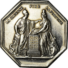 France, Medal, Banque de France, An VIII, Dumarest, MS(60-62), Silver
