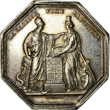France, Medal, Banque de France, An VIII, Dumarest, MS(60-62), Silver