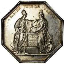 Frankreich, Medaille, Banque de France, An VIII, Dumarest, VZ, Silber