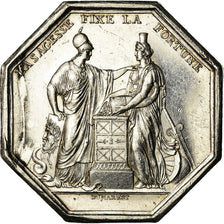 France, Medal, Banque de France, An VIII, Dumarest, MS(60-62), Silver