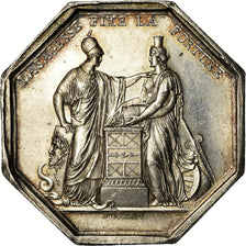France, Medal, Banque de France, An VIII, Dumarest, MS(60-62), Silver