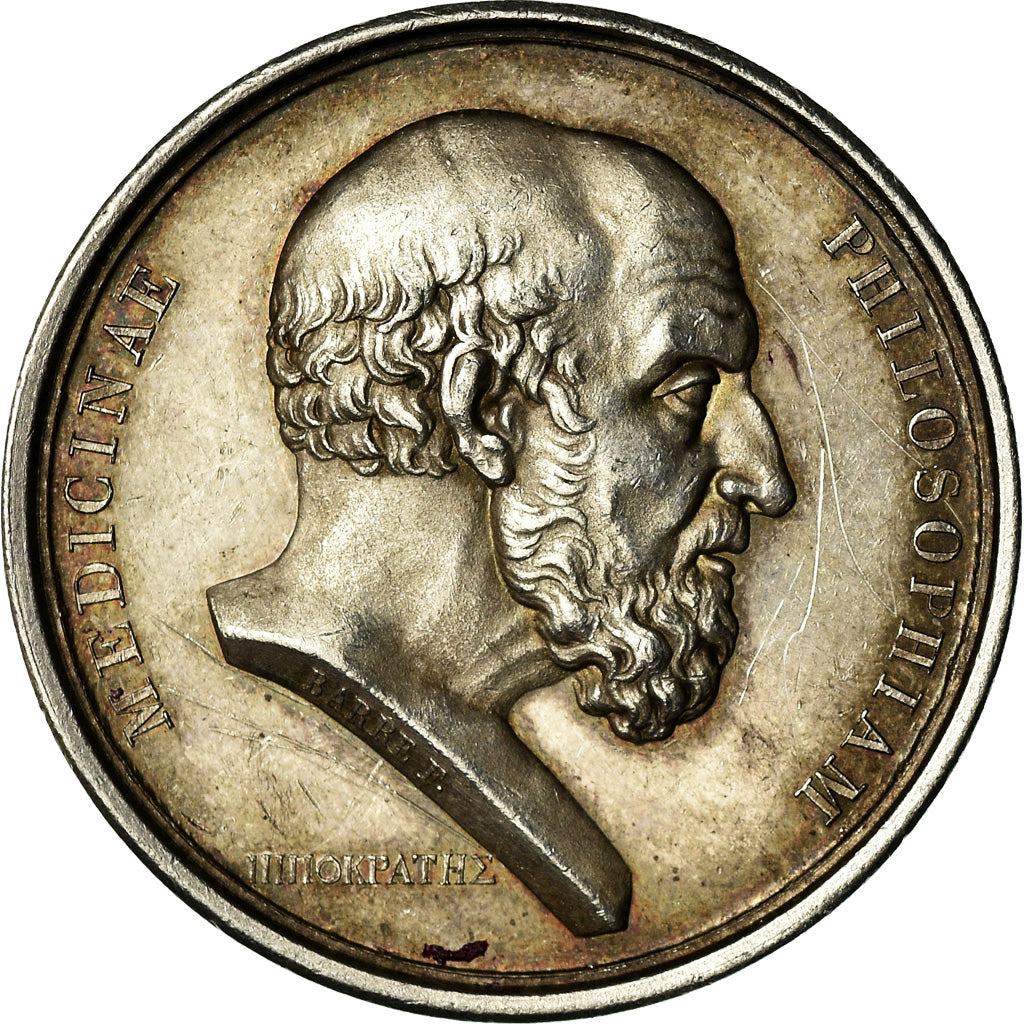 Frankrijk, Token, Médecine, Hippocrate, Lyon, Barre, PR, Zilver