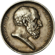 France, Token, Médecine, Hippocrate, Lyon, Barre, AU(55-58), Silver
