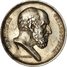 France, Token, Médecine, Hippocrate, Lyon, Barre, AU(55-58), Silver