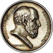 France, Token, Médecine, Hippocrate, Lyon, Barre, AU(55-58), Silver