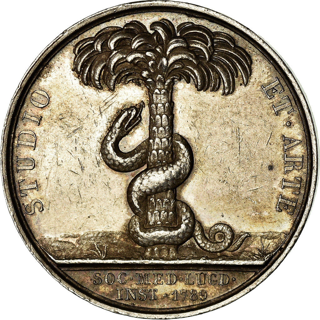 Frankrijk, Token, Médecine, Hippocrate, Lyon, Barre, PR, Zilver