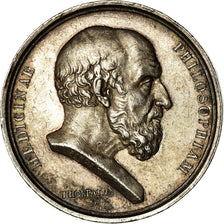 France, Token, Médecine, Hippocrate, Lyon, Barre, AU(55-58), Silver