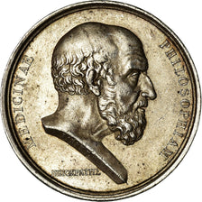 France, Token, Médecine, Hippocrate, Lyon, Barre, AU(50-53), Silver