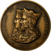 France, Medal, Hôpitaux Civils de Lyon, Childebert, Medicine, Schmitt, MS(63)