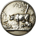 France, Medal, Institut Agricole de Beauvais, Dropsy, MS(64), Copper Plated
