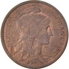 FRANCE, Dupuis, 2 Centimes, 1920, Paris, KM #841, MS(60-62), Bronze, 20.2,...