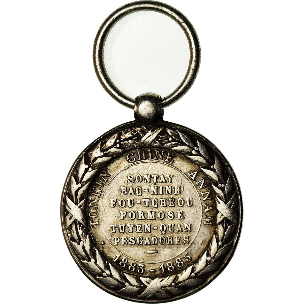 Francia, Campagne du Tonkin-Chine-Annam, medaglia, 1883-1885, Ottima qualità