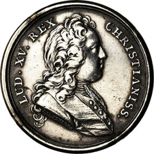 France, Médaille, Louis XV, Mariage du Roi avec Marie  Leszczynska, 1725