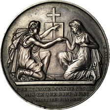 Francia, medaglia, Noces, Mariage, Religion, 1878, Petit, SPL, Argento