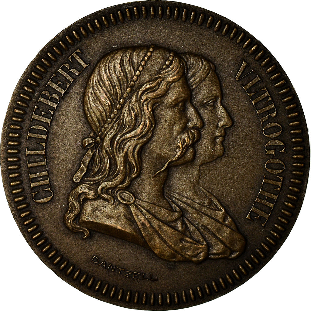 Frankrijk, Medaille, Hôpitaux Civils de Lyon, Childebert, Medicine, Dantzell