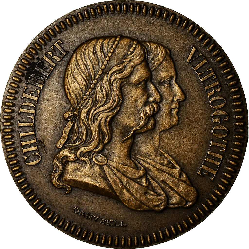 Francja, Medal, Hôpitaux Civils de Lyon, Childebert, Medycyna, Dantzell