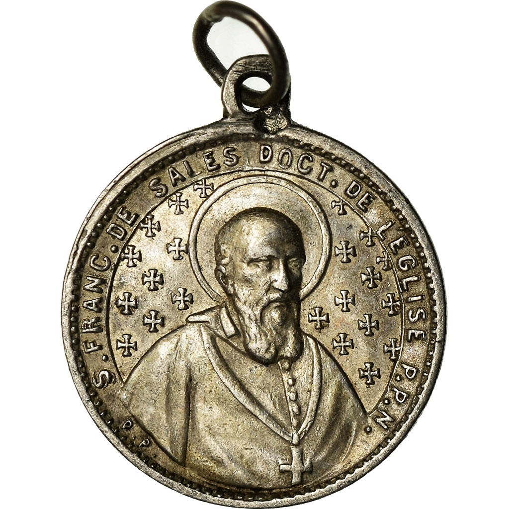 França, Medal, Saint-François de Sales, Crenças e religiões, MS(63)