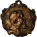 Francja, Medal, Jean Jaurès, Apôtre de la Paix, 1914, EF(40-45), Bronze