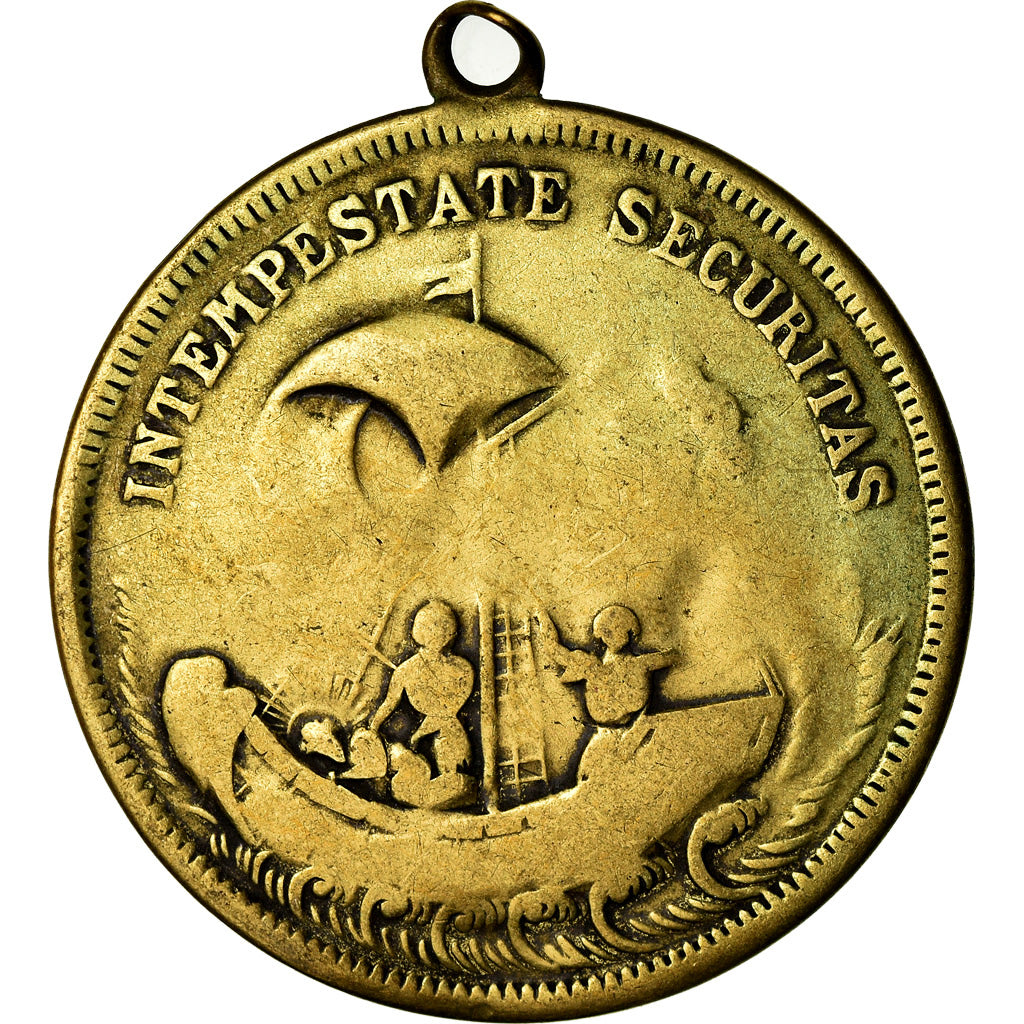 France, Medal, Saint Georges Terrassant le Dragon, VF(20-25), Brass