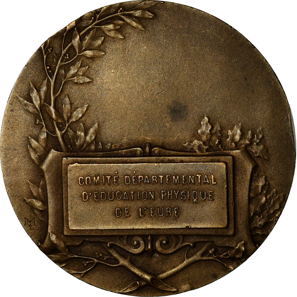 France, Medal, Comité Départemental d'Education Physique de l'Eure, AU(55-58)