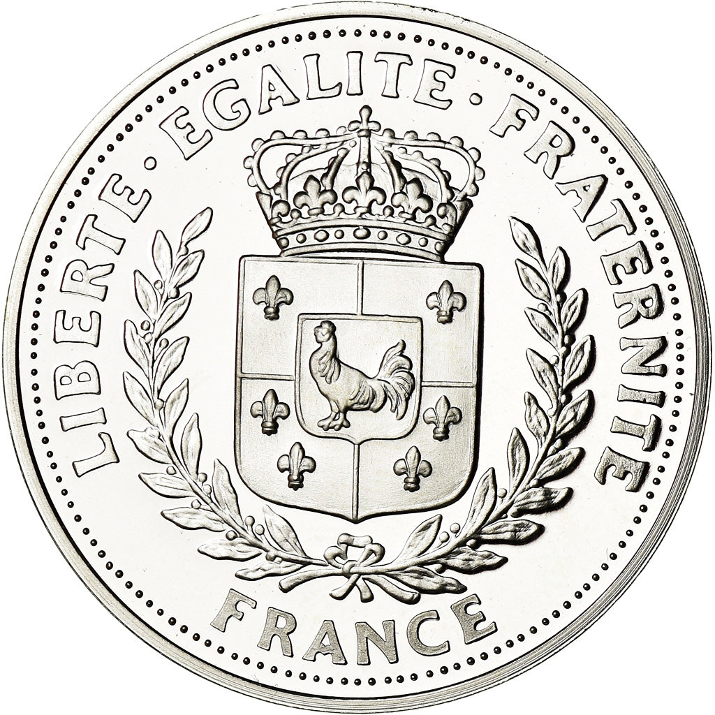 France, Medal, 65ème Anniversaire de la Libération, MS(65-70), Silver
