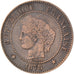 Monnaie, France, Cérès, 2 Centimes, 1878, Paris, TTB, Bronze, Gadoury:105