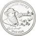 France, Medal, Peinture, Claude Monet, MS(65-70), Silver