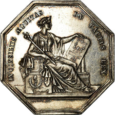 France, Token, Notaires de l'Arrondissement d'Angers, Pacot, MS(60-62), Silver