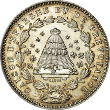 France, Token, Savings Bank, Caisse d'Épargne d'Angers, Caqué, MS(63), Silver
