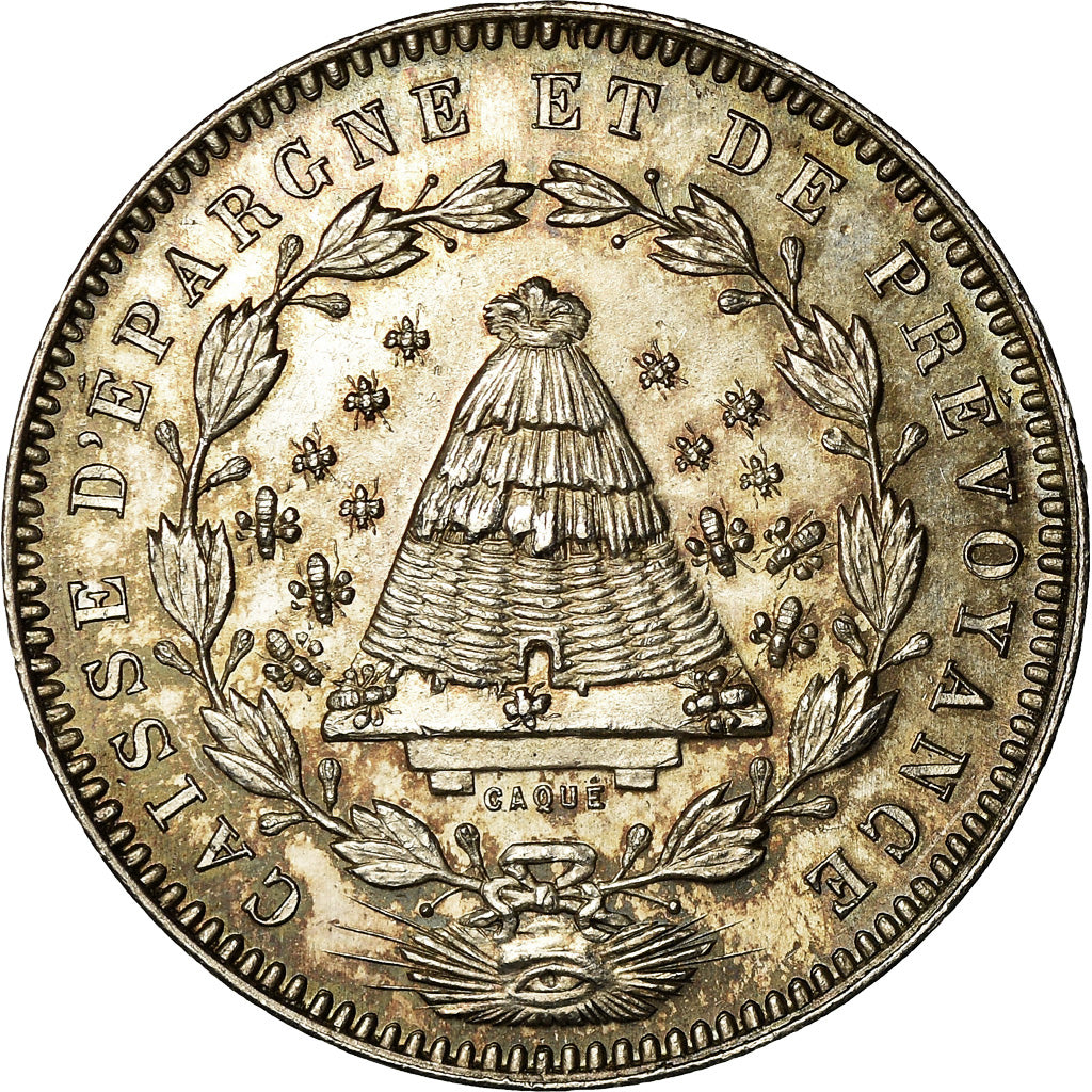 France, Token, Savings Bank, Caisse d'Épargne d'Angers, Caqué, MS(60-62)