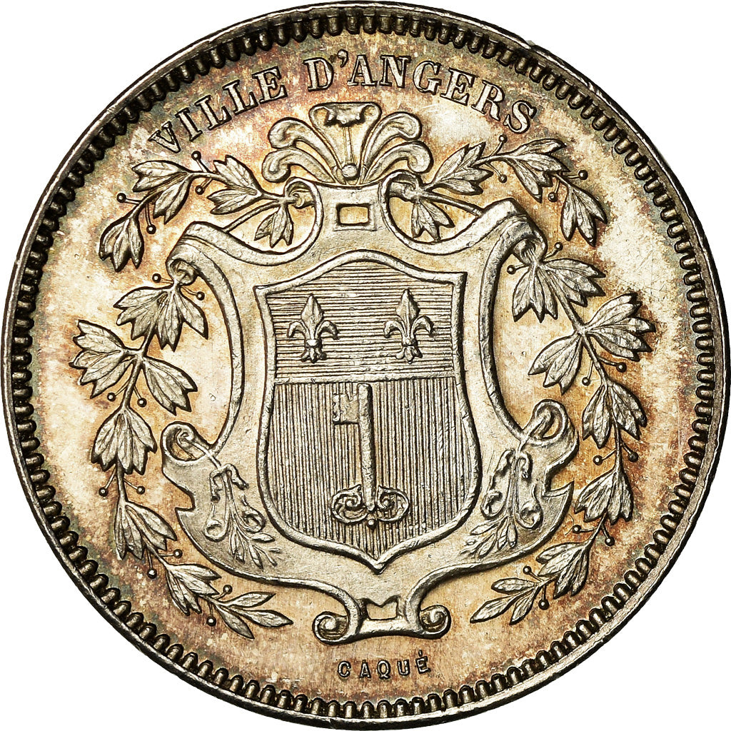 France, Token, Savings Bank, Caisse d'Épargne d'Angers, Caqué, MS(60-62)