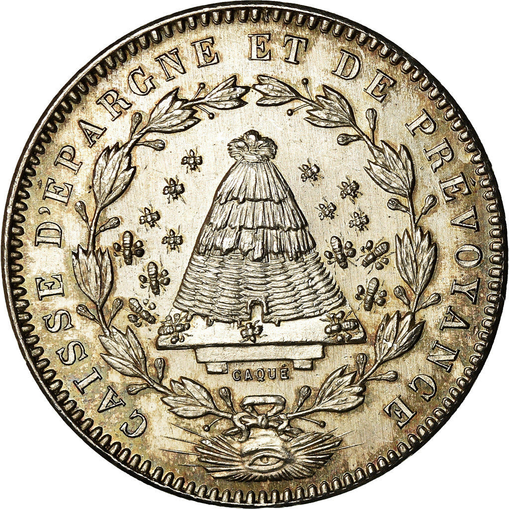 France, Token, Savings Bank, Caisse d'Épargne d'Angers, Caqué, MS(60-62)