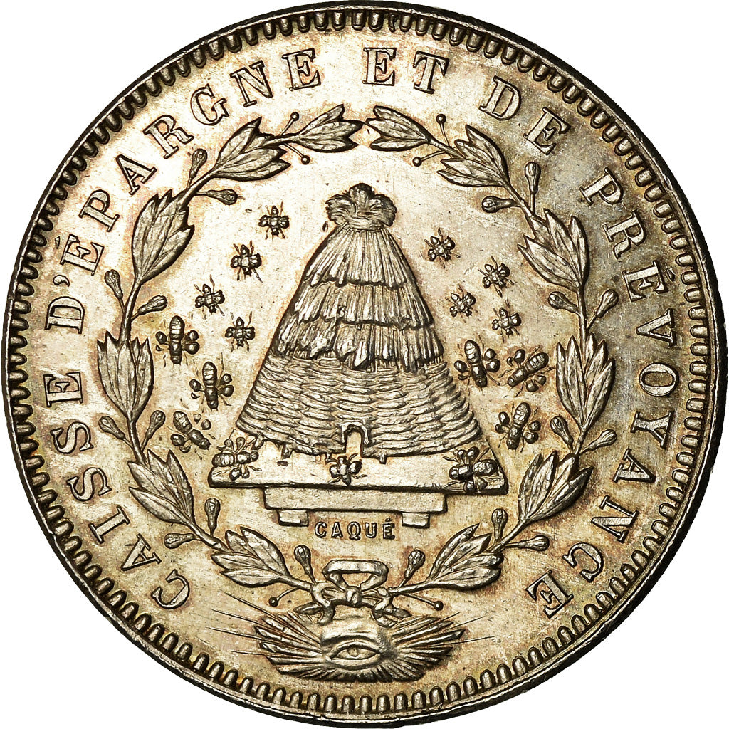 France, Token, Savings Bank, Caisse d'Épargne d'Angers, Caqué, MS(60-62)