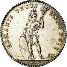 France, Jeton, Anjou, Noblesse, René Romain, Maire d’Angers, 1747, Duvivier