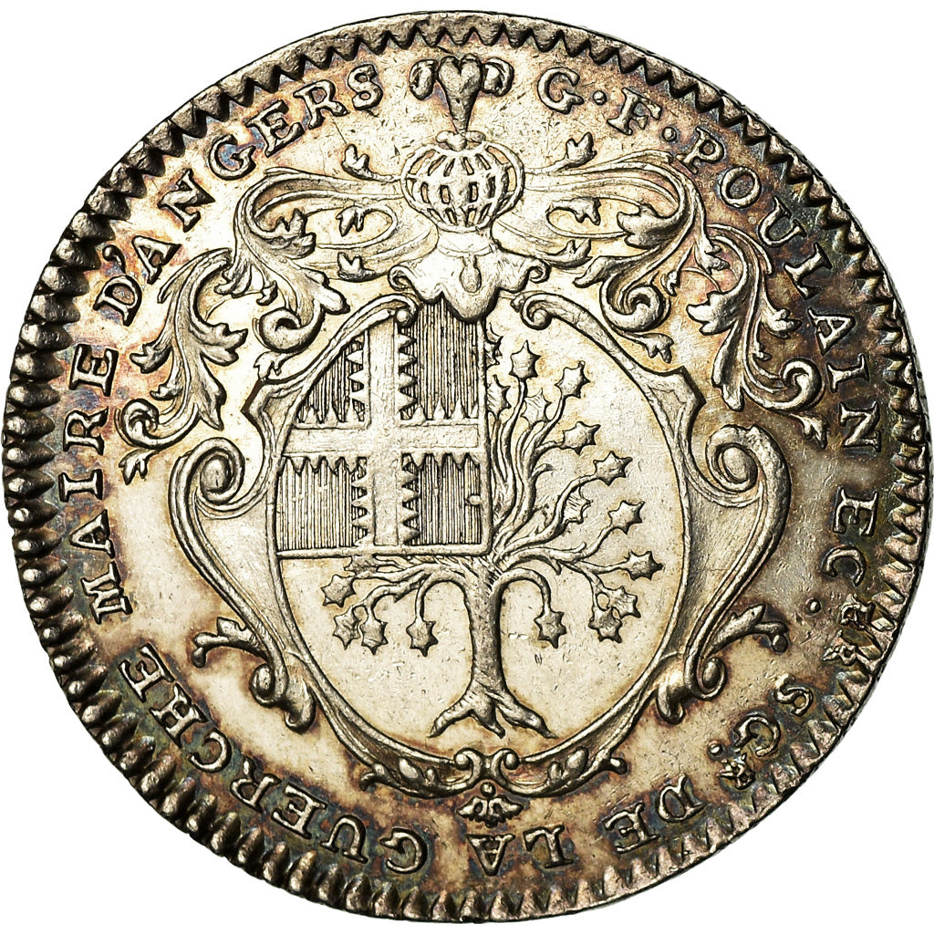 France, Token, Anjou, Noblesse, Germain-François Poulain, Maire d’Angers