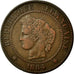 Coin, France, Cérès, 2 Centimes, 1884, Paris, EF(40-45), Bronze, Gadoury:105
