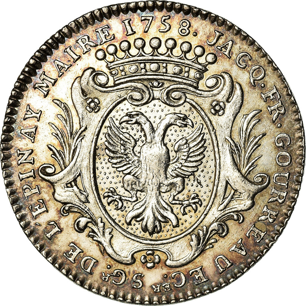 France, Token, Anjou, Noblesse, Jacques-François Gourreau, Maire d’Angers