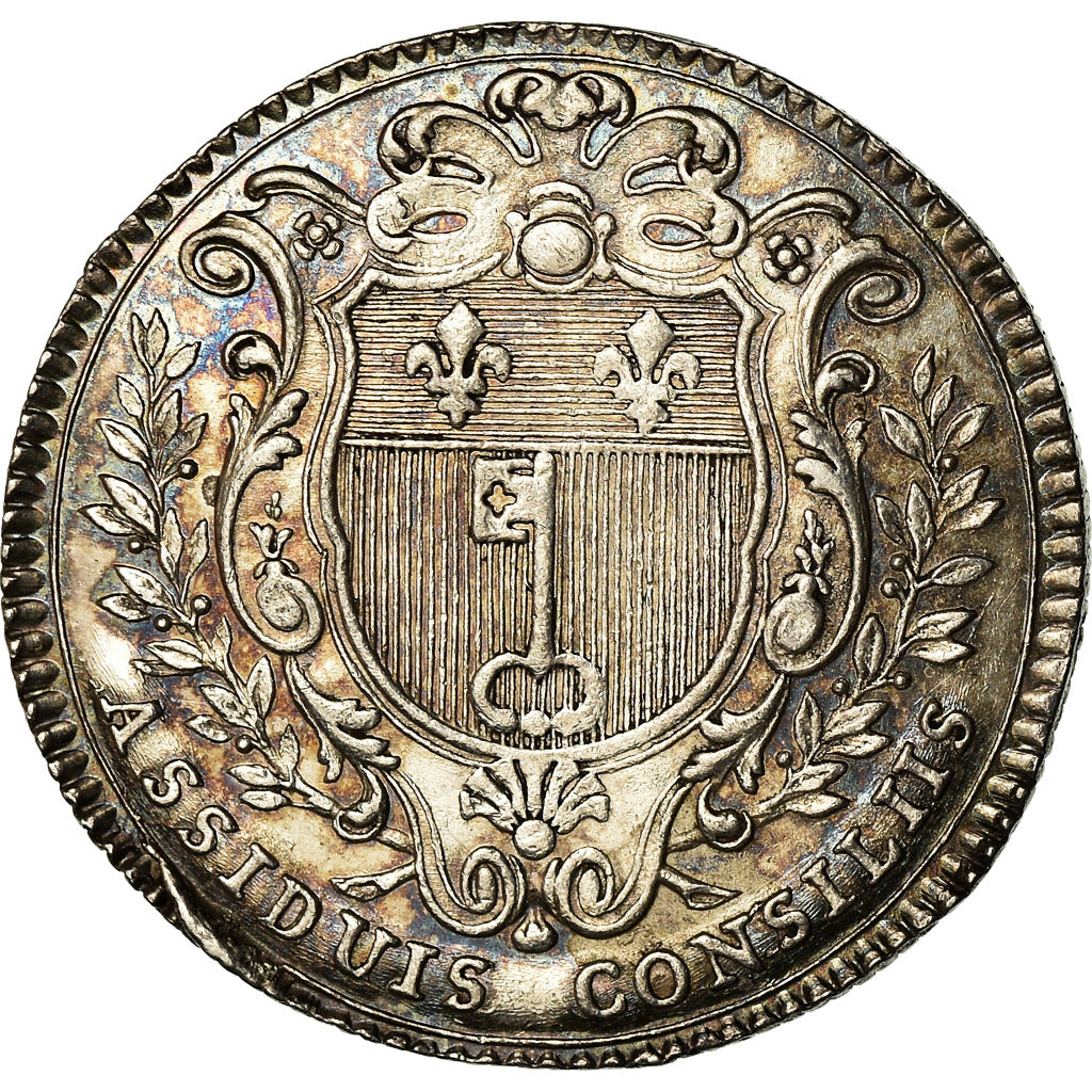 Frankreich, Token, Louis XV, Anjou, Noblesse, Ville d'Angers, ND (1753)
