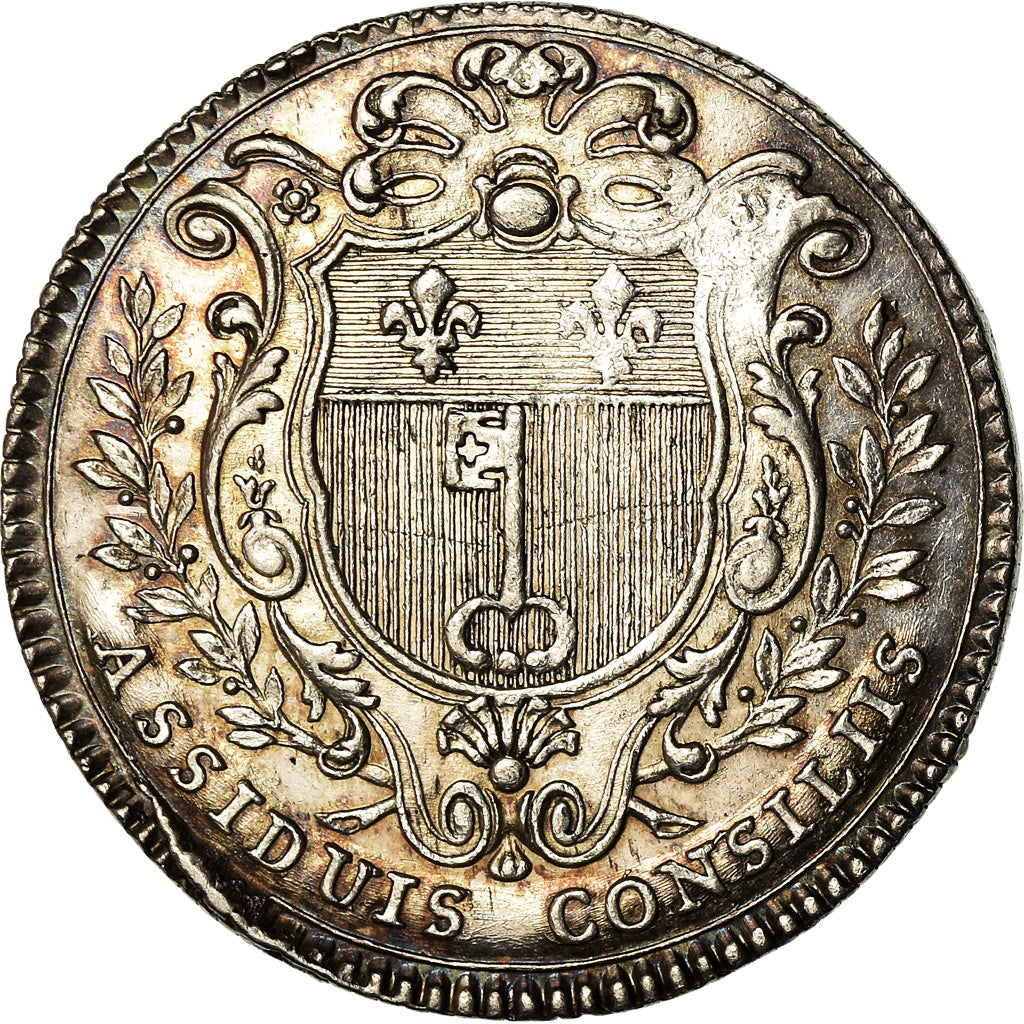 France, Jeton, Louis XV, Anjou, Noblesse, Ville d'Angers, ND (1753), Duvivier