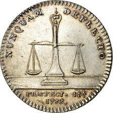 Francja, Token, Ludwik XV, Anjou, Noblesse, François Boucault, Maire