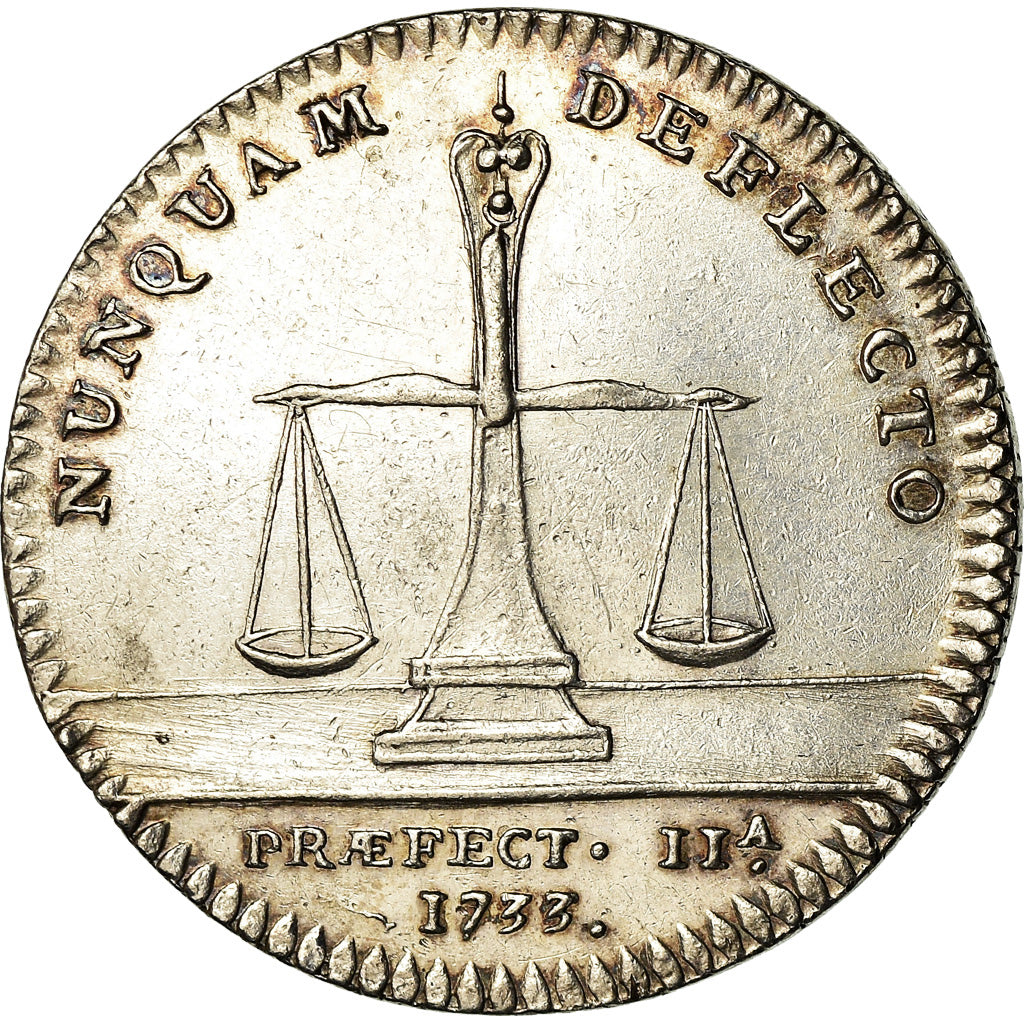 Frankrijk, Token, Louis XV, Anjou, Noblesse, François Boucault, Maire