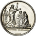Francia, medalla, Noces, Mariage, Religion, 1842, Gayrard, SC, Plata