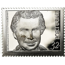 Portugal, Medal, Timbre, Francisco Sa Carneiro, 1990, MS(64), Silver