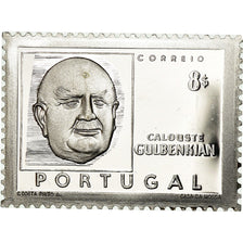 Portugal, Medal, Timbre, Calouste Gulbenkian, 1965, MS(64), Silver