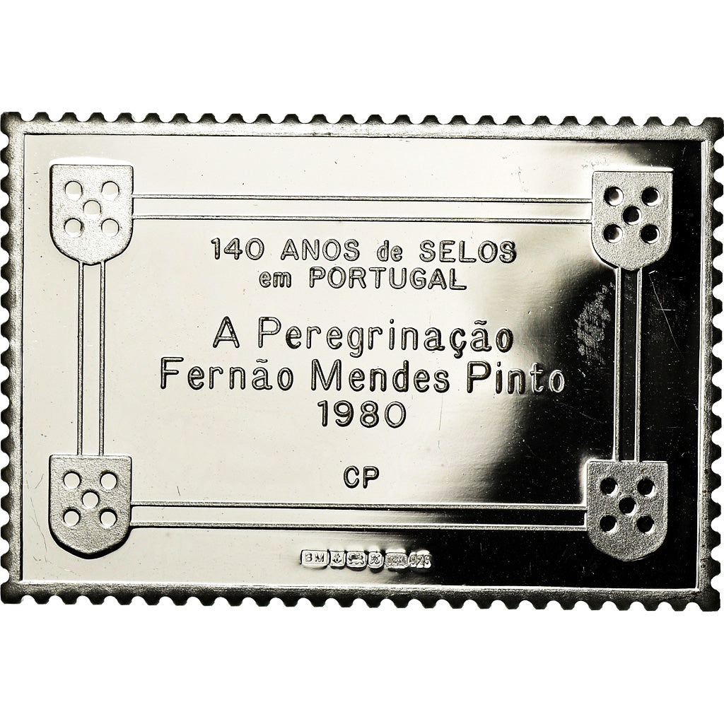 Portogallo, medaglia, Timbre, A Peregrinaçao Fernao Mendes Pinto, Shipping