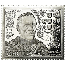 Portugal, Medaille, Timbre, Marechal Carmona, 1970, UNZ+, Silber