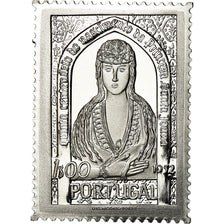 Portugal, Medal, Timbre, Princesa Santa Joana, 1953, MS(64), Silver