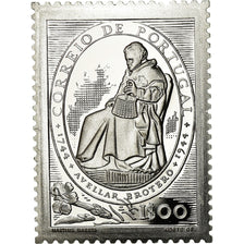 Portugal, Médaille, Timbre, Felix Avelar Brotero, 1944, SPL+, Argent